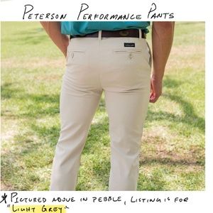 "Peterson Performance Pants" - Light Grey